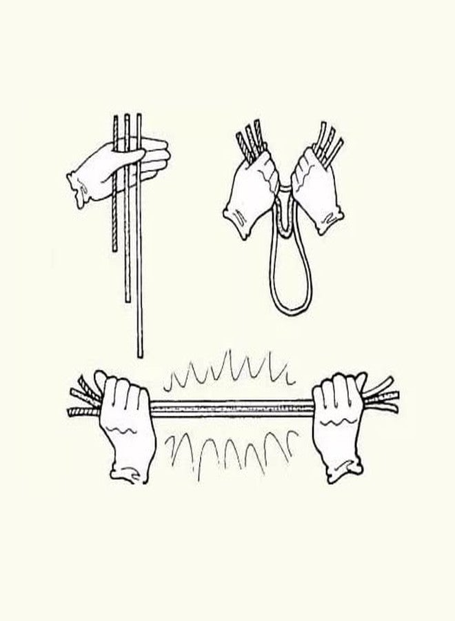 مايلز ماجيك خدعة حبل كابوس أساتذة السحر من مايلز ماجيك، حبل فاخر لتغيير الحجم، قابل للتمدد والانكماش، خدع سحرية واقعية للمسرح في الشارع، خدع سحرية عن قرب - Image 4